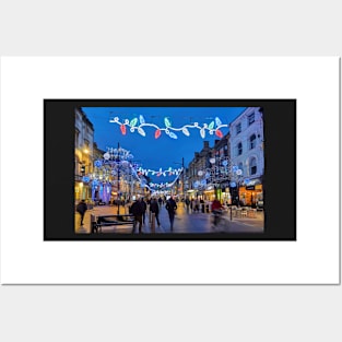 Cardiff at Christmas Posters and Art